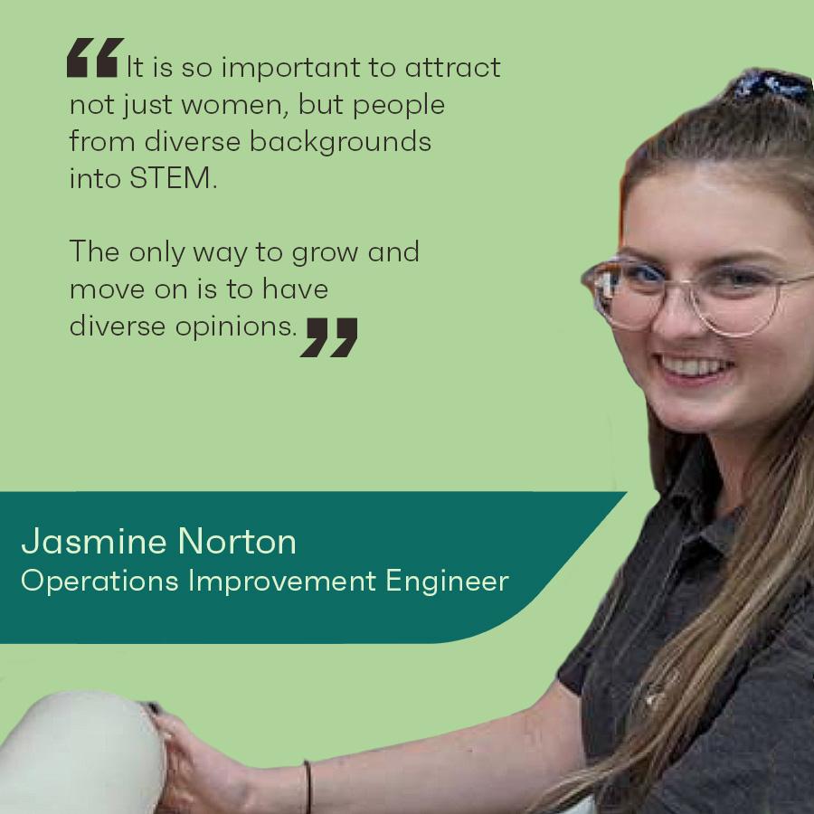 Jasmine Norton, Operations Improvement Engineer, DS Smith, an International Paper company