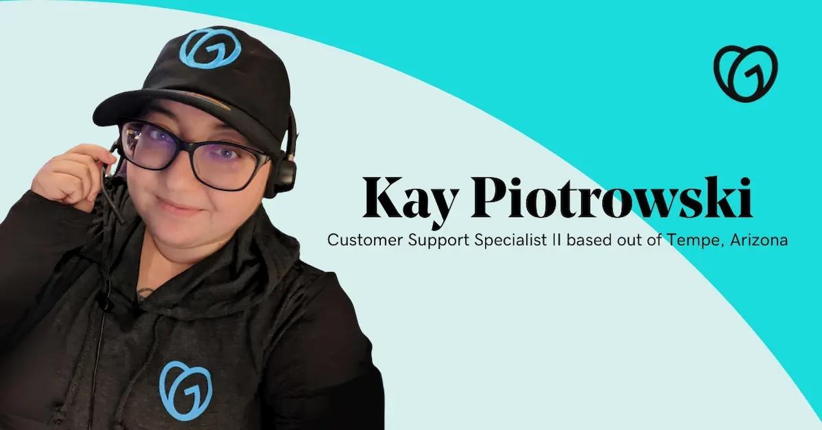 Kay Piotrowski, Customer Support Specialiset, GoDaddy.