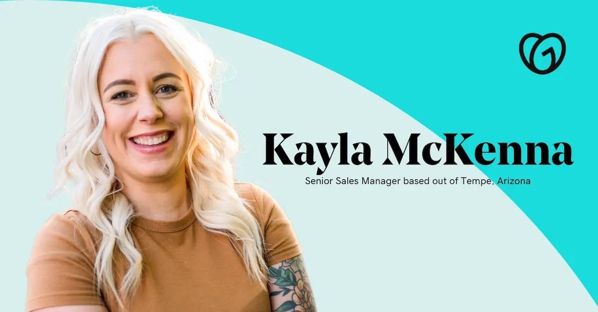 Kayla McKenna, Senior Sales Manager, GoDaddy.