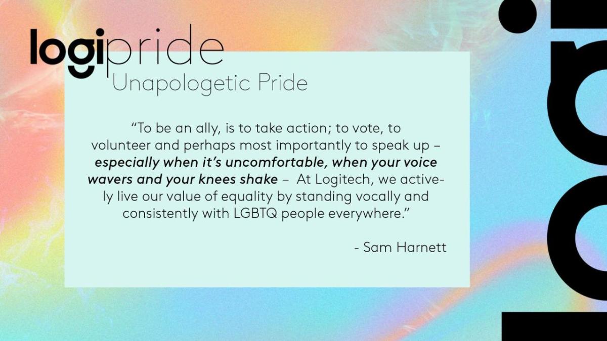Logitech Pride Quote 
