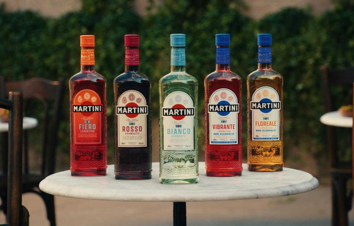 MARTINI bottles