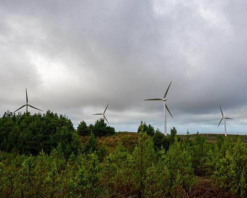 Galway wind turbines