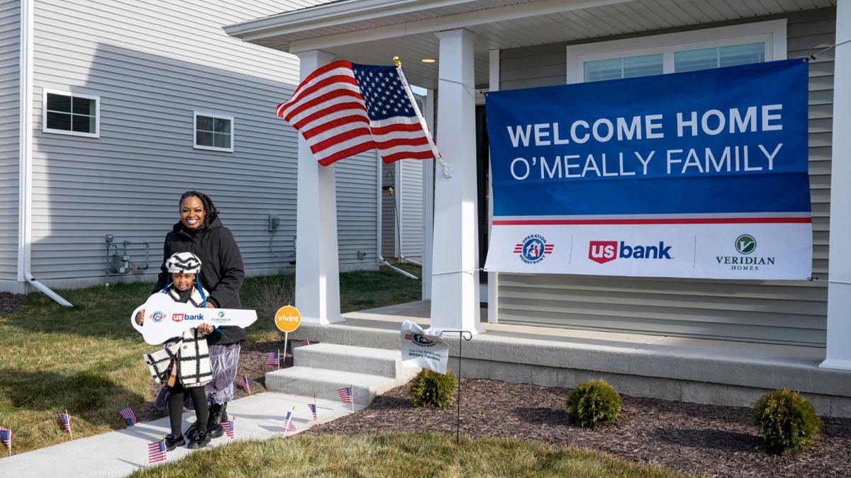 Welcome Home O'Meally family.