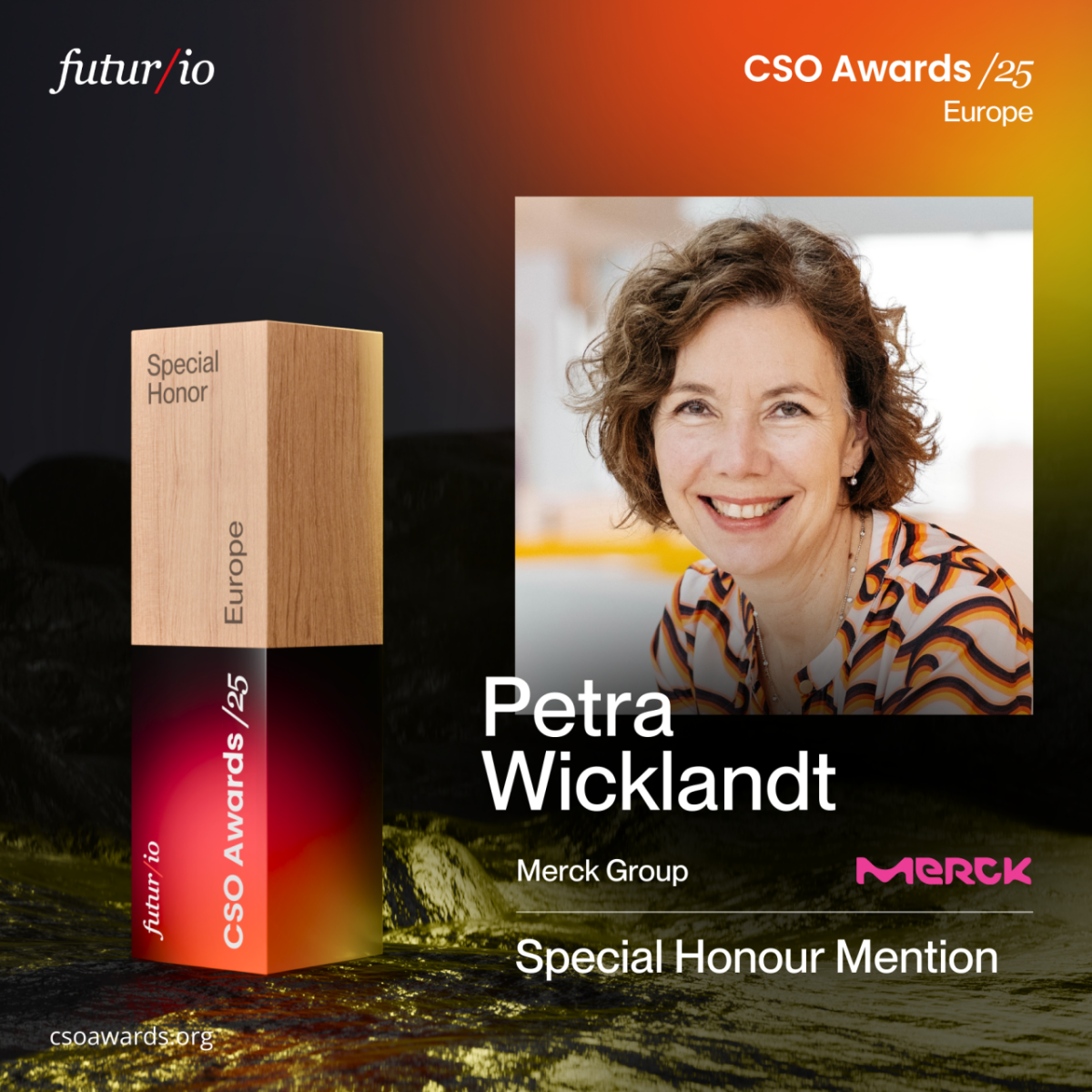 CSO Awards Petra Wicklandt