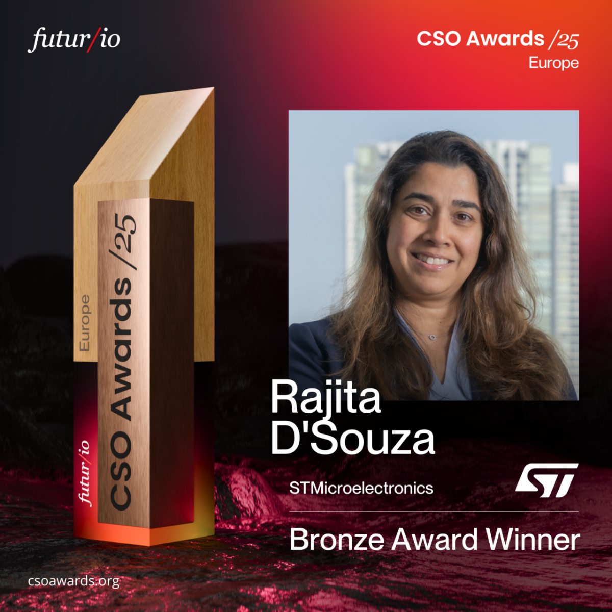 CSO Awards Rajita DSouza