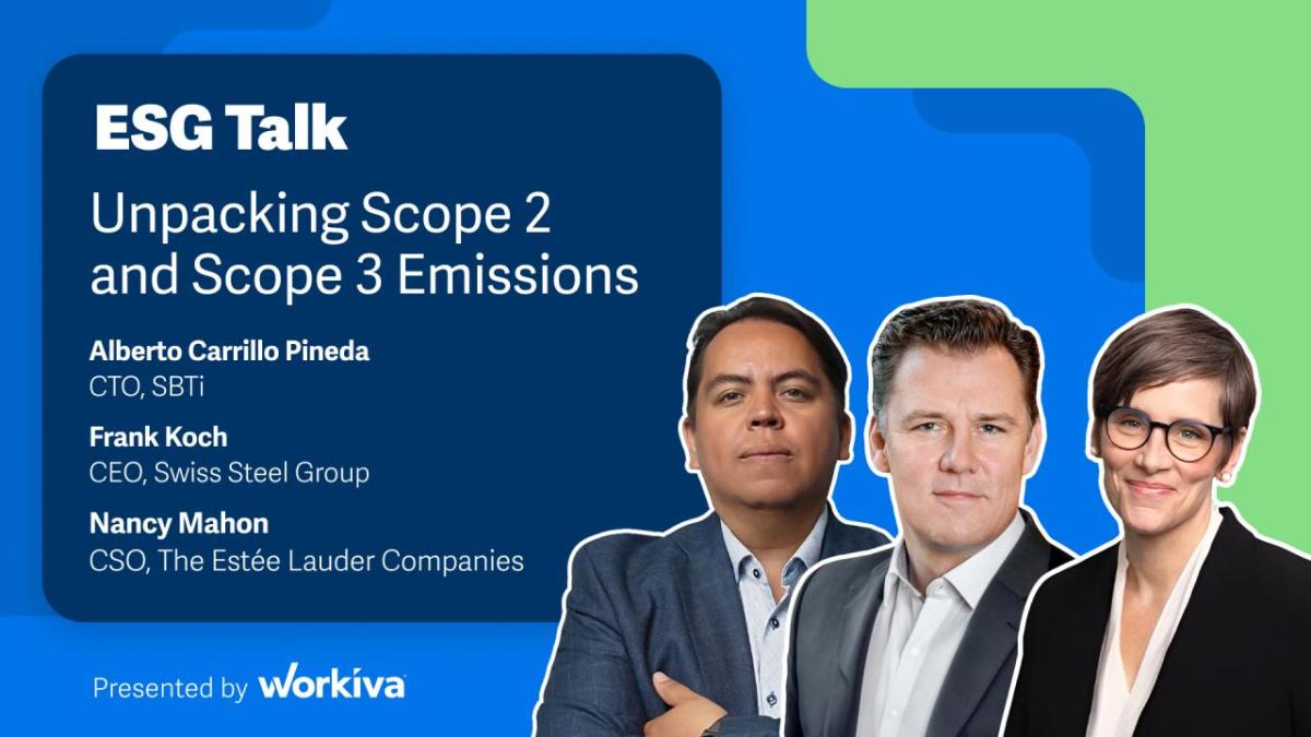 ESG Talk: Unpacking Scope2 and Scope 3 Emissions.