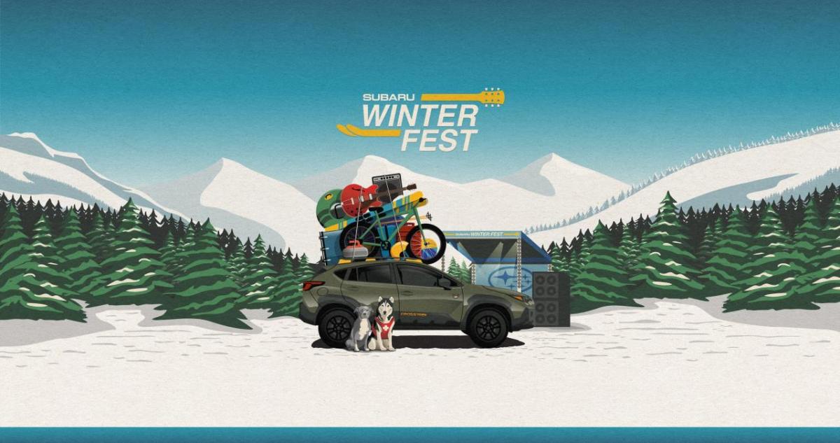 Subaru WinterFest 2024 graphic