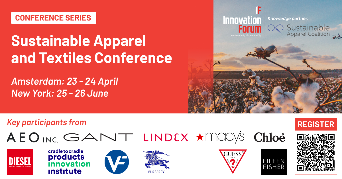 Sustainable Apparel Coalition, Innovation Forum Reveal
