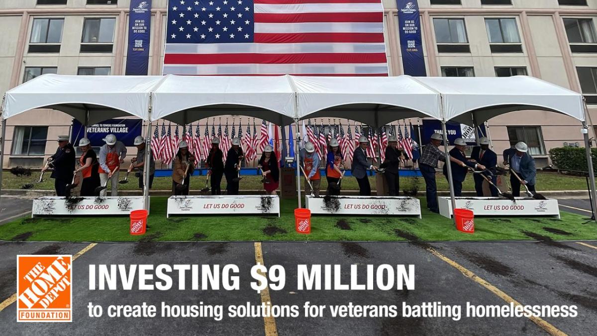 Investing $9 Million to create housing solutions for veterans battling homelessness.