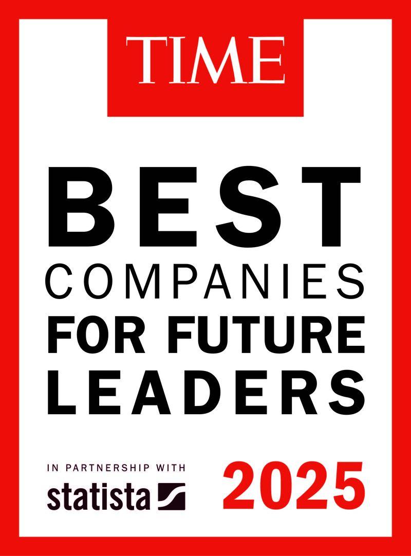 "TIME BEST COMPANIES FOR FUTURE LEADERS 2025 in partnership with statista"