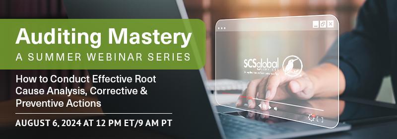 Webinar: How to conduct root cause analysis