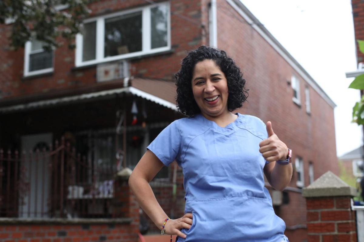 Vanessa, a Venezuelan anesthesiologist