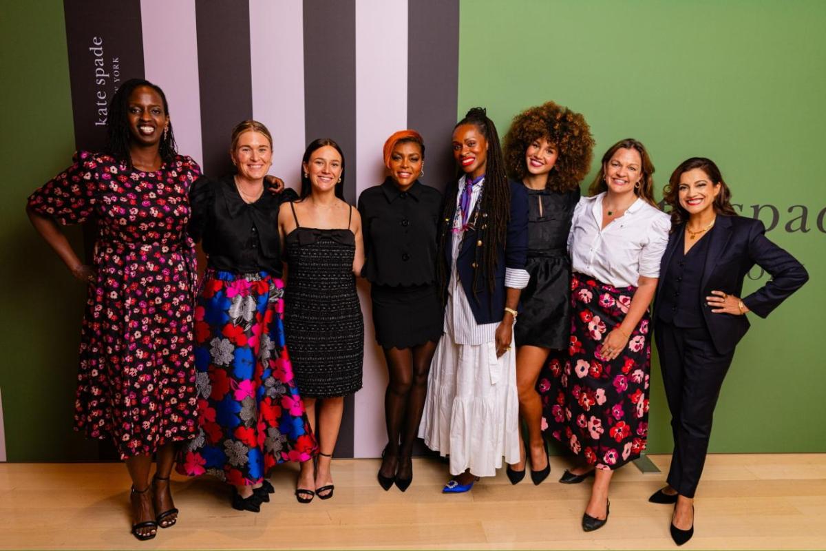 A group of women stood together for a photo