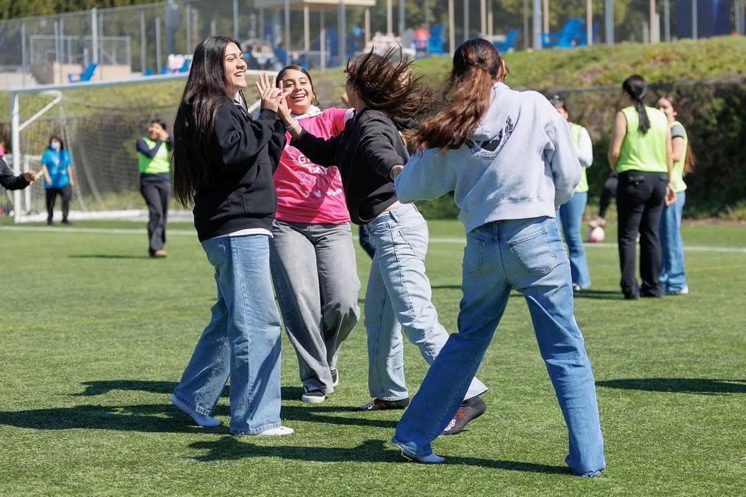 The event was designed to help the girls stay active and build their self-belief. 