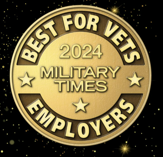 "Best for Vets 2024" badge