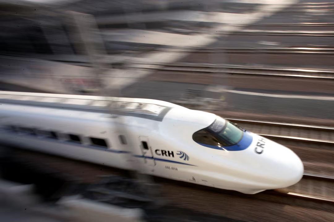 Shinkansen Train, designed by studying kingfishers