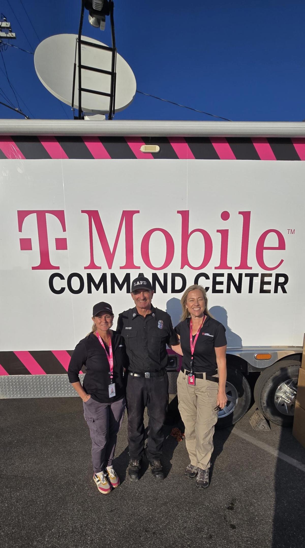 T-Mobile Command Center truck