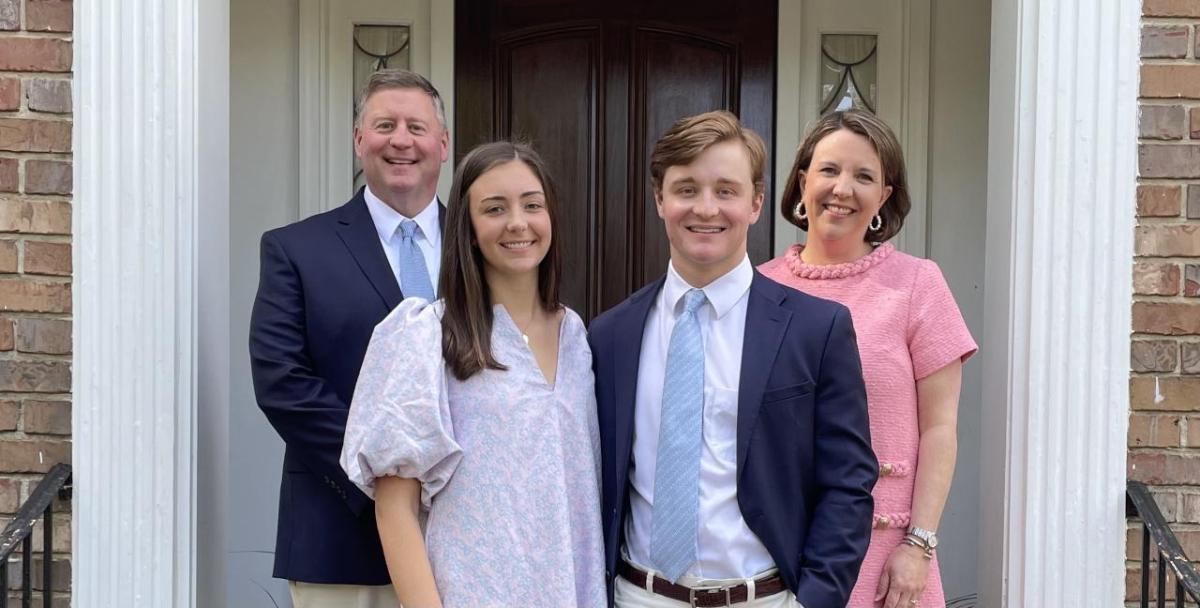 Adam Beatty and family.