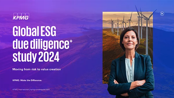 KPMG Global ESG due diligence study 2024