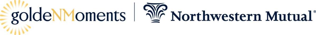 goldNMoments and Northwestern Mutual logos