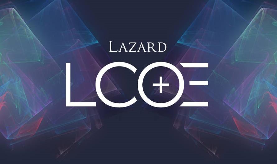 Lazard LCOE cover