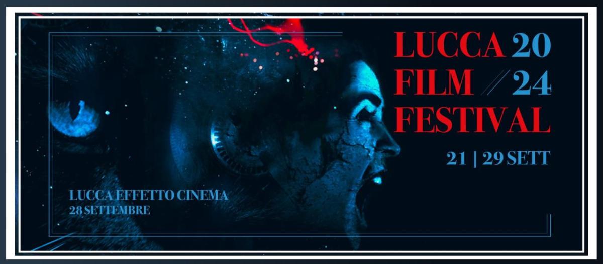 Lucca Film Festival 2024 with movie images.