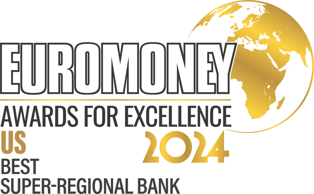 EUROMONEY Awards for excellence - US 2024 Best Super-Regional Bank Logo
