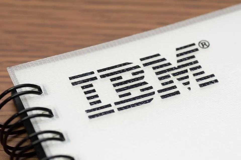 A notepad with IBM logo in the corner.