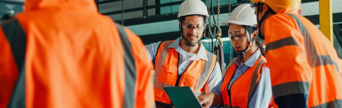 Workers in Safety Gear