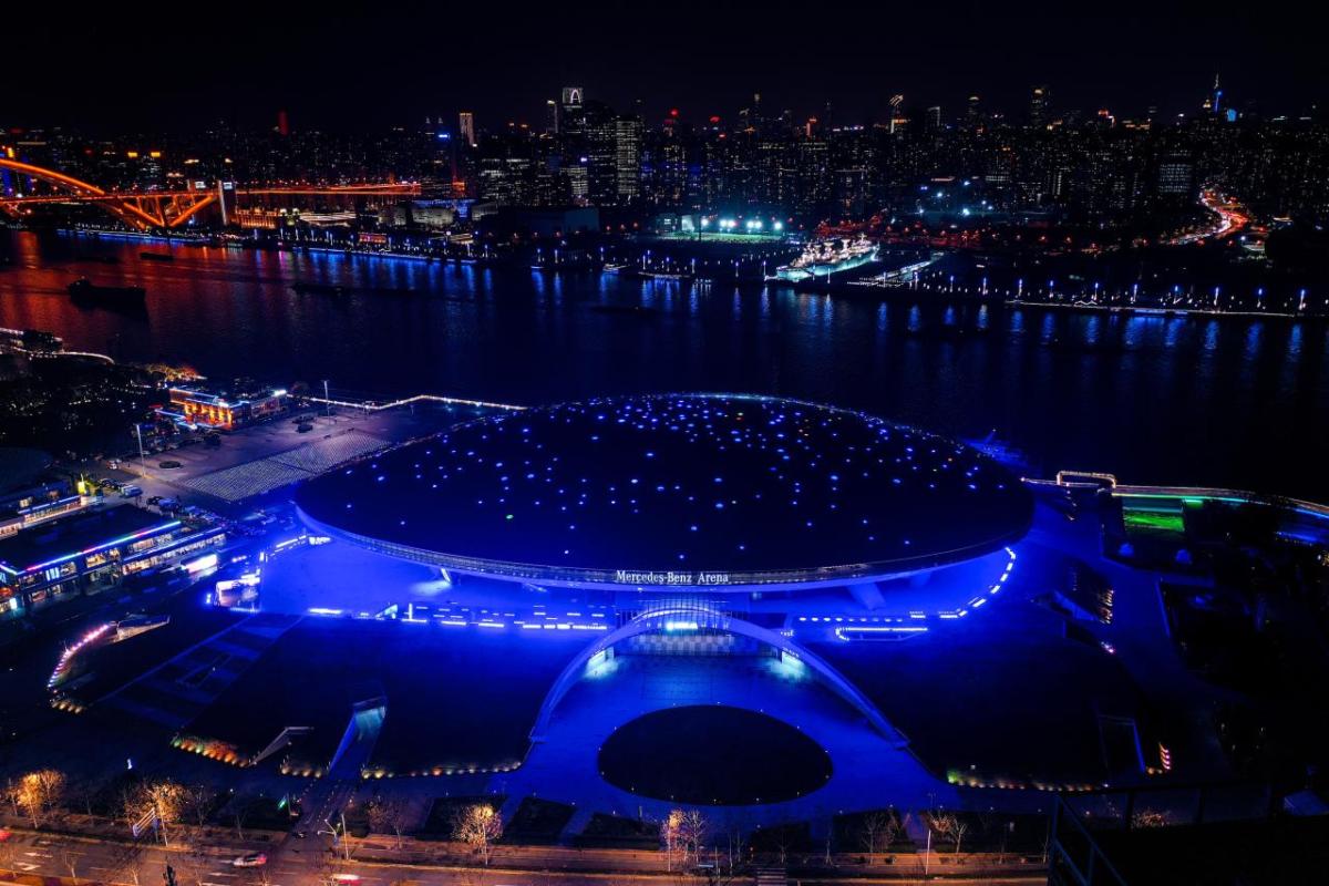 Mercedes Benz Arena Shanghai Launches a Social Music