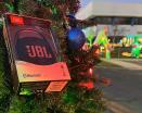 Make A Wish and HARMAN decorated a Christmas tree with JBL products.