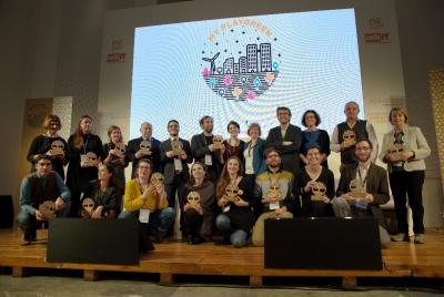 Timberland distributed its 2017 My PlayGreen grants to 16 organizations that work to increase access to greenspace in Milan during Urban Promo, an event dedicated to urban regeneration held in Triennale de Milano, a prestigious location in Milan.