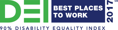 <a href="http://bit.ly/2xPhO6d"target="_blank">The Disability Equality Index® (DEI®) is produced by the American Association of People with Disabilities (AAPD) and the US Business Leadership Network® (USBLN®)</a>