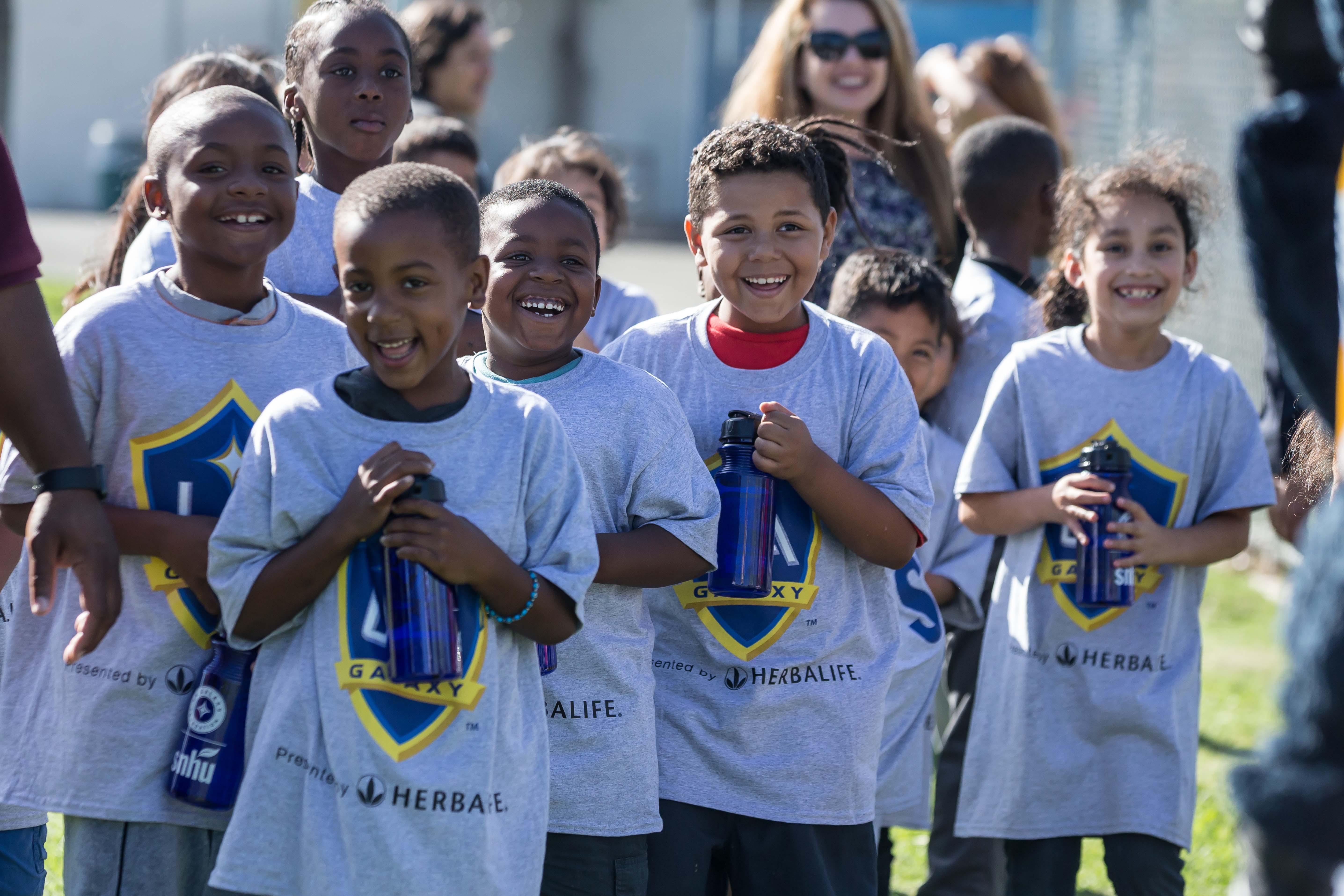 AEG’s LA Galaxy Foundation, in partnership with Southern New Hampshire University (SNHU), unveil a brand-new community soccer field in Watts, Los Angeles at 109th Street Recreation Center on Wednesday, October 11, 2017.
