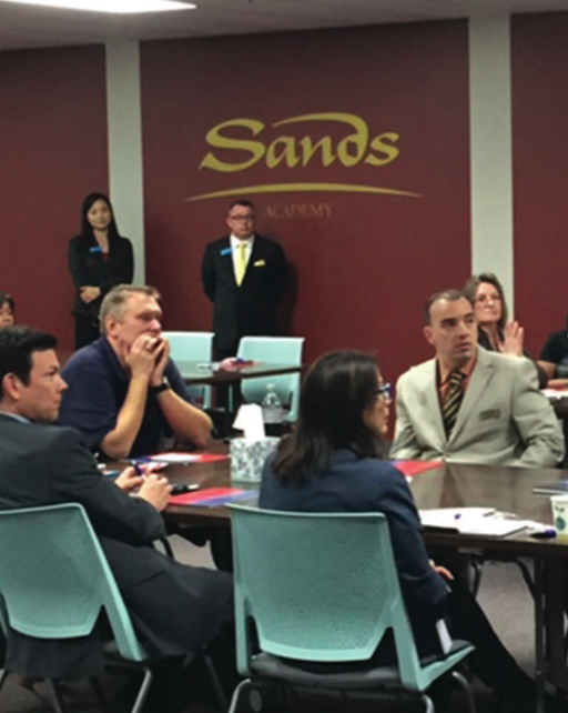 Las Vegas Team Members attended the first workshop of the financial wellness series, hosted by Bank of America in partnership with Sands Academy.