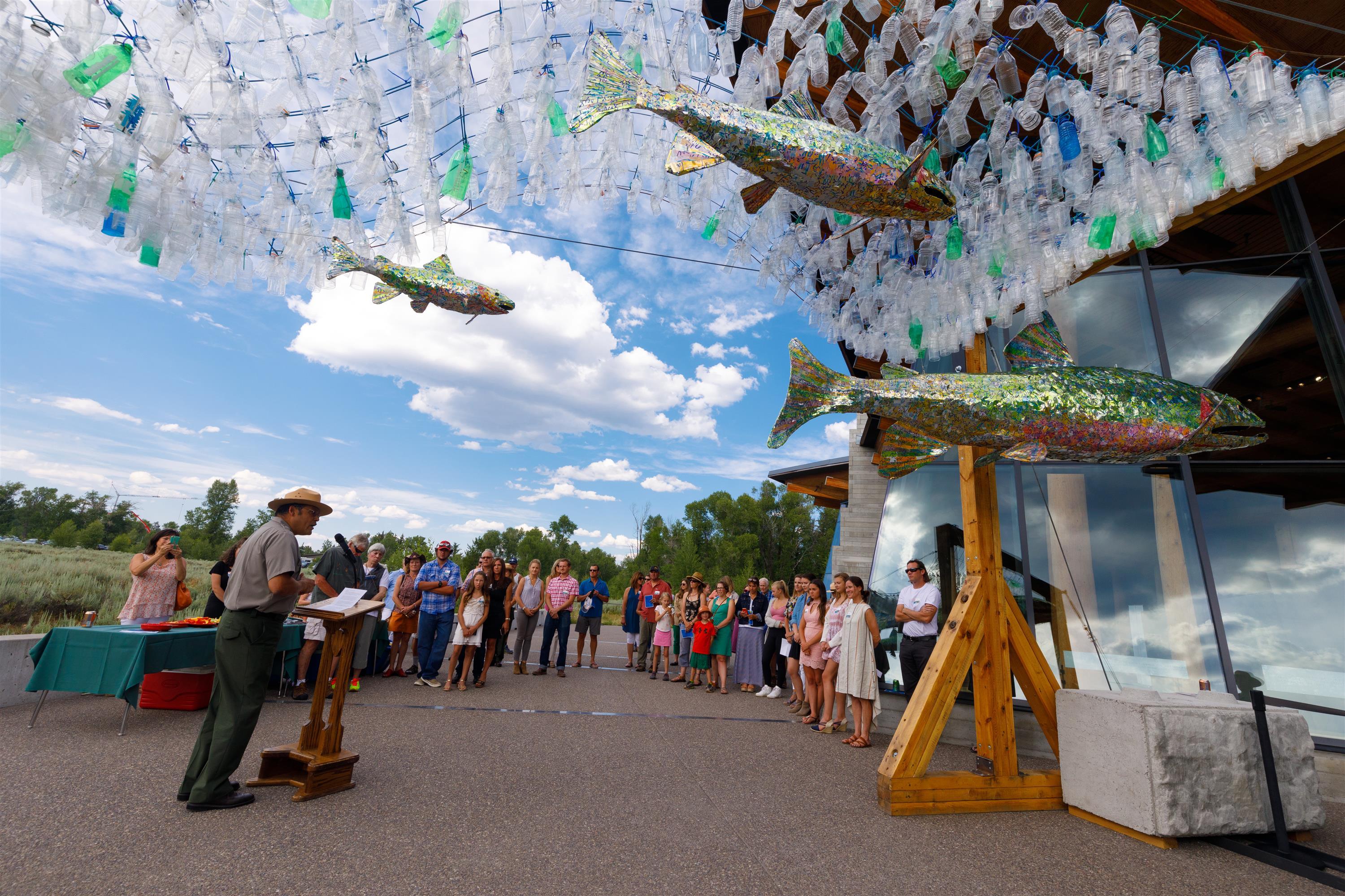 Subaru’s Zero Landfill Initiative shares its knowledge of zero landfill practices with the National Parks with a goal of significantly reducing waste going into landfills. CREDIT: David J Swift
