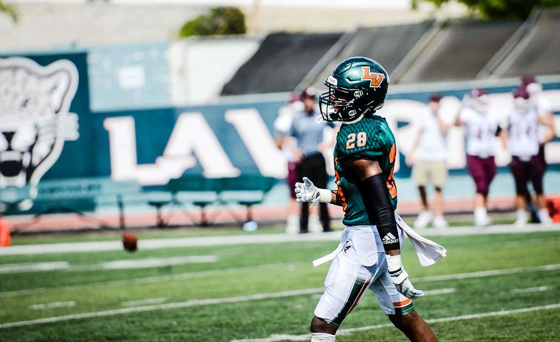 Torieaun Hilbert, University of La Verne sophomore and football player, improved his grades in high school with the help of the Long Beach Math Collaborative.